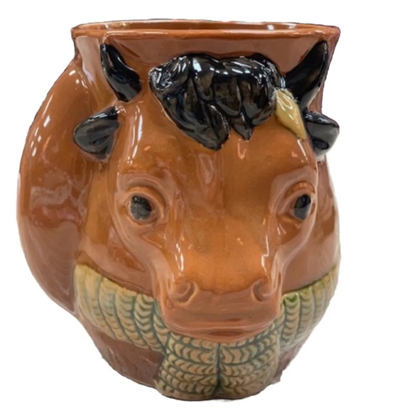 Giftcraft Hand Warmer Mug Cute Bull With Scarf 15 Oz Capacity Gift Worthy
Mug - Picture 4 of 10